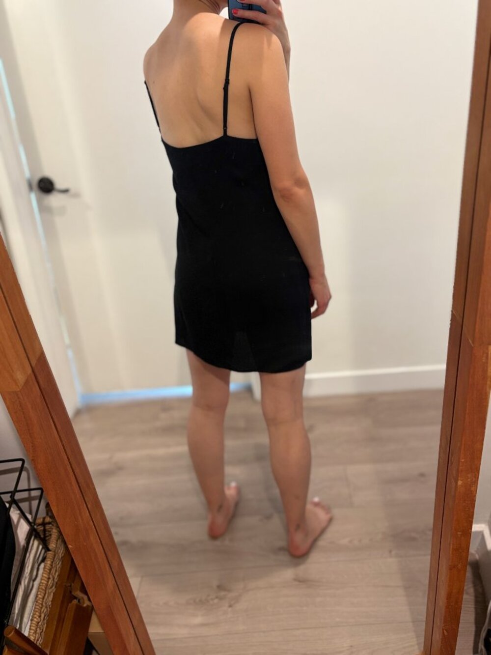 REFORMATION Marlowe Dress, Little Black Dress, size S - Picture 6 of 9